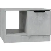 vidaXL Couchtisch Betongrau 50x50x36 cm Holzwerkstoff