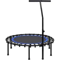 vidaXL Fitness-Trampolin mit Griff 102 cm