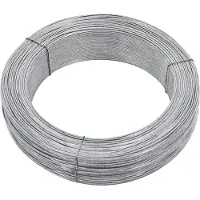 vidaXL Zaun-Bindedraht 250 m 3,8 mm Stahl