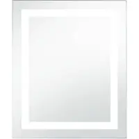 vidaXL LED-Badspiegel mit Berührungssensor 60x80 cm