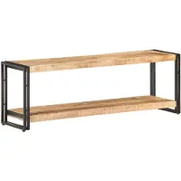 vidaXL TV-Schrank 120x30x40 cm Raues Mangoholz