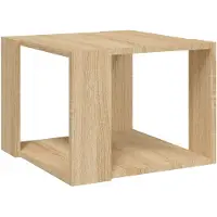 vidaXL Couchtisch Sonoma-Eiche 40x40x30 cm Holzwerkstoff