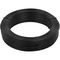 vidaXL Zaun-Bindedraht 250 m 0,9/1,4 mm Stahl Anthrazit