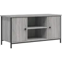 vidaXL TV-Schrank Grau Sonoma 100x40x50 cm Holzwerkstoff