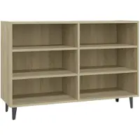 vidaXL Sideboard Sonoma-Eiche 103,5x35x70 cm Holzwerkstoff