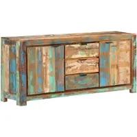 vidaXL Sideboard 175x40x75 cm Recyceltes Massivholz