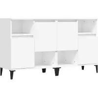 vidaXL Sideboards 2 Stk. Weiß 60x35x70 cm Holzwerkstoff