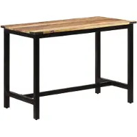 vidaXL Esstisch 110x60x76 cm Massivholz Mango