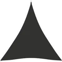 vidaXL Sonnensegel Oxford-Gewebe Dreieckig 5x6x6 m Anthrazit