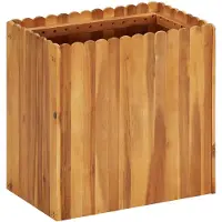 vidaXL Garten-Hochbeet 50 x 30 x 50 cm Massivholz Akazie