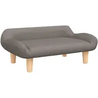 vidaXL Hundebett Taupe 70x40x24 cm Stoff