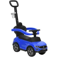 vidaXL Rutschauto Volkswagen T-Roc Blau