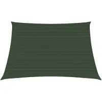 vidaXL Sonnensegel 160 g/m² Dunkelgrün 3/4x2 m HDPE
