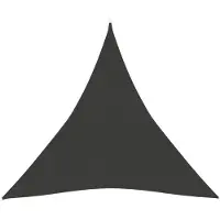 vidaXL Sonnensegel 160 g/m² Anthrazit 3x3x3 m HDPE