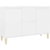 vidaXL Sideboard Weiß 103,5x35x70 cm Holzwerkstoff