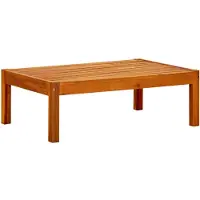 vidaXL Gartentisch 85x57x29 cm Massivholz Akazie