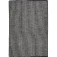 vidaXL Outdoor-Teppich Flachgewebe 160x230 cm Grau