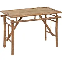 vidaXL Gartentisch Klappbar 115x50x75 cm Bambus
