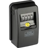 Burg wachter Key Safe 60 L SB, Zink, Schwarz, Code, 136 x 82 x 54 mm, 1 Stück(e)