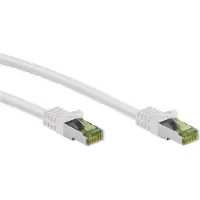 Goobay CAT 8.1 Patchkabel, S/FTP (PiMF), weiß
