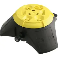 Karcher MS 100, Multifunktions-Wassersprenger, 78 m², 4 bar, Schwarz, Gelb
