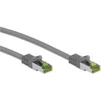 Goobay CAT 8.1 Patchkabel, S/FTP (PiMF), grau