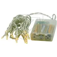 EGB LED-Mini-Lichterkette 20 flg. Batteriebetrieb mit Timer