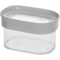 EMSA OPTIMA Trockenvorratsdose, Box, Rechteckig, 0,18 l, Transparent, Styrol-Methylmethacrylat (MS), Thermoplastisches Elastomer (TPE), China