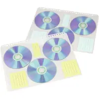 Hama Cd/dvd-indexhüllen 10 Einheiten