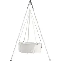 Leander Classic Wiege mit Matratze, Weiß