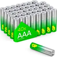 GP Batteries Super Alkaline 8716778921011, Einwegbatterie, AAA, Alkali, 1,5 V, 40 Stück(e), 10,5 mm