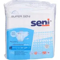 Seni Super Seni XL Inkontinenzhosen, Unisex, 10er Pack, 130 - 170 cm, 2600 ml 10 St