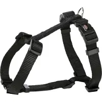 Trixie Premium H-Geschirr schwarz, Größe: XS-S