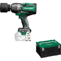HiKOKI WR36DF W2Z, Schlagschrauber, Pistolengriff, 3/4", Schwarz, Grün, Grau, Bürstenlos, IP56
