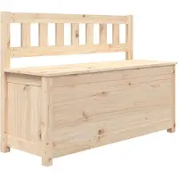 vidaXL - Bank - 110x41x76,5 - cm - massiv - Kiefer