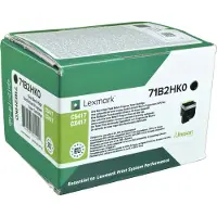 Lexmark Original Toner 71B2H, Einzelpack, schwarz