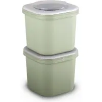 Sunware Food to Go Lunchbox Sigma Home 2er-Set grün GLO655706187