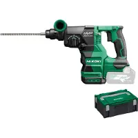 HiKOKI DH3628DA W2Z, SDS Plus, Schwarz, Grün, Bürstenloser Motor, 2,8 cm, 950 RPM, 3,2 J