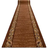 Rugsx Läufer BCF FELIKS braun 140 cm 140x350 cm