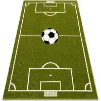 Rugsx Teppich MUNDIAL Fußballplatz, Fußball - grün 200x300 cm