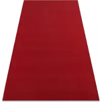 Rugsx Teppich Antirutsch RUMBA 1974 einfarbig rotwein, rot 70x200 cm