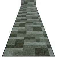 Rugsx Läufer Antirutsch ICONA grün 100cm 100x350 cm