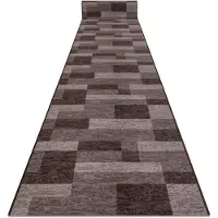 Rugsx Läufer Antirutsch ICONA braun 120cm 120x300 cm