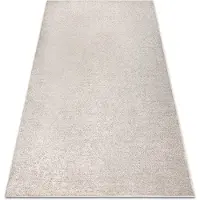 Rugsx Teppich Teppichboden SANTA FE beige 33 eben, glatt, einfarbig 250x400 cm