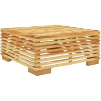 vidaXL Garten-Couchtisch 69,5x69,5x31 cm Massivholz Teak