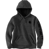 Carhartt Pullover Clarksburg Pullover Sweatshirt Women Asphalt Heather Nep-XS