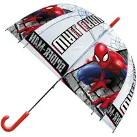 Kids Euroswan Regenschirm MARVEL Spider-Man transparent Ø46cm