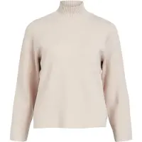 Object Reynard Square Rollkragenpullover Beige XS Frau Beige XS