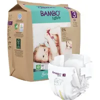 Bambo Nature Gr. 3 4-8 kg Papier Verpackung, 28 Stück