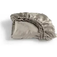 Cinderella Spannbettuch Sundays Taupe (Satin)-90 x 210 cm